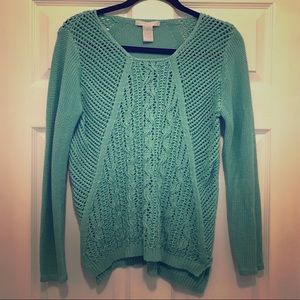 Teal Knit Sweater